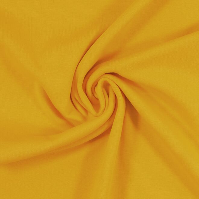 Feinstrickbündchen gelb