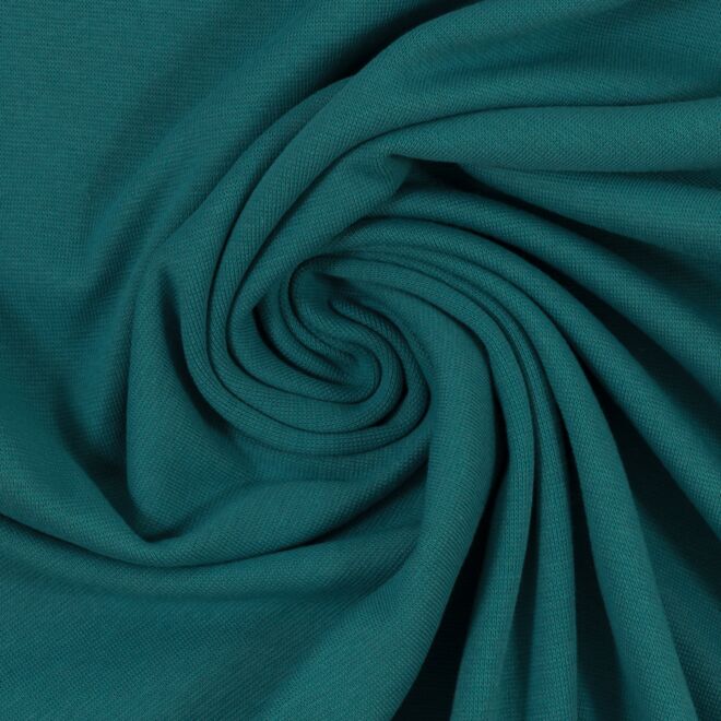 Feinstrickbündchen helles petrol 