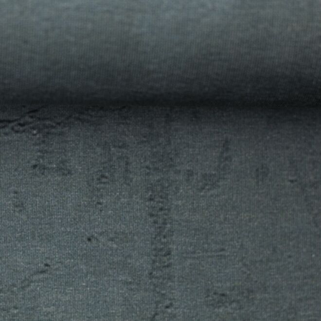 French Terry Sprenkel by Thorsten Berger schwarz/dunkelgrau