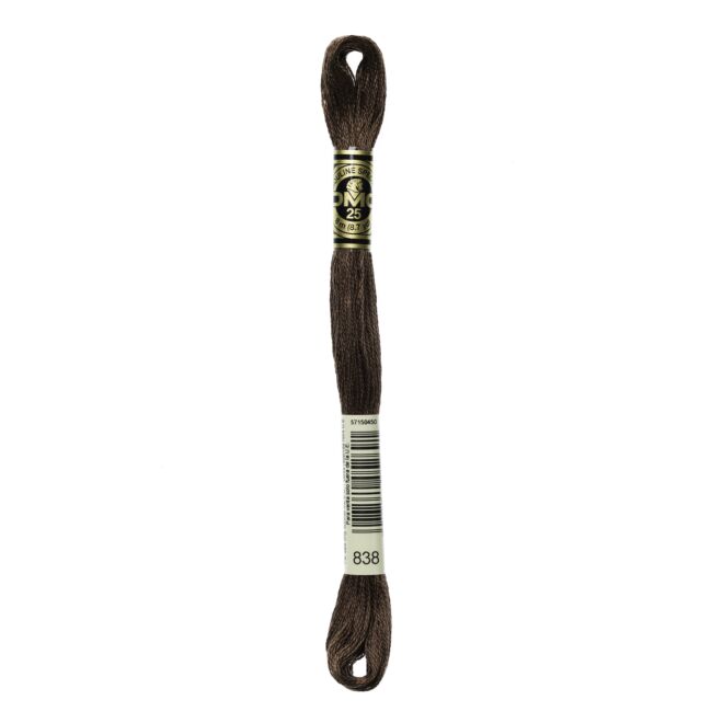 DMC Moulinégarn Spécial - 838 (Art. 117 MC) by Stoffschwester