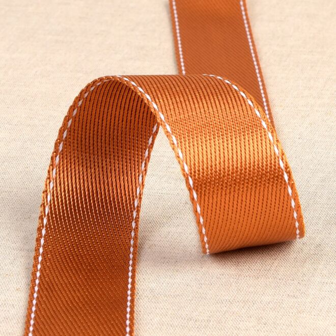 30mm Gurtband mit Naht senf