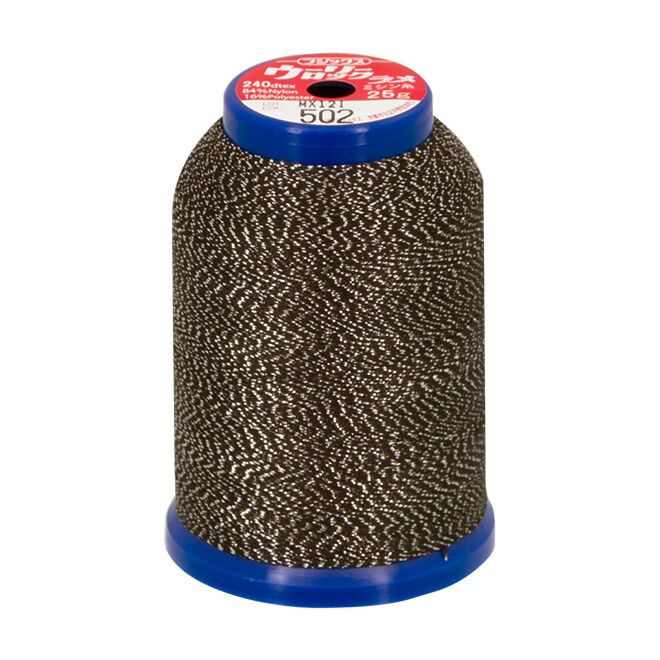 baby lock Metallic Bauschgarn, 1000m - Silver & Black