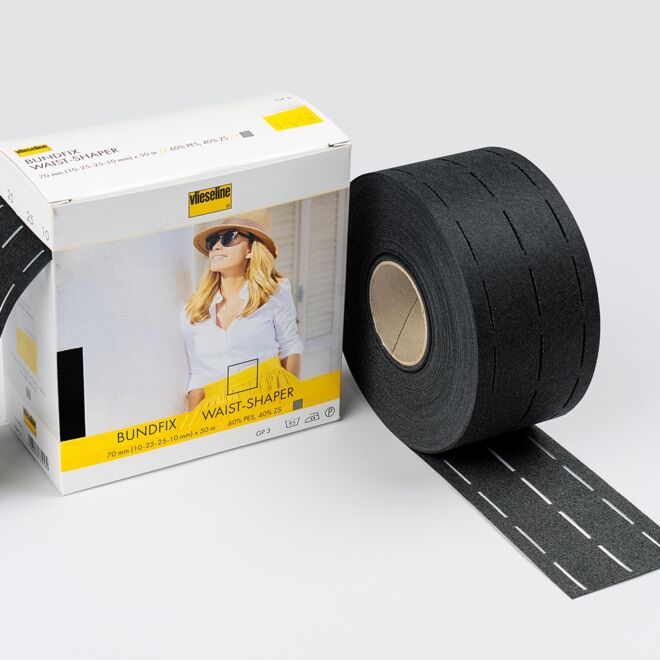 Stoffschwesters Bundfix 30mm schwarz