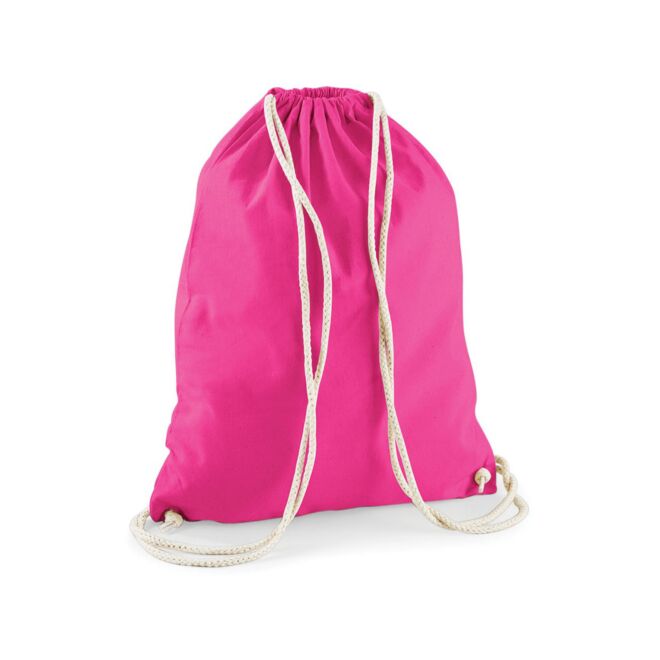 Rucksack mit Kordelzug fuchsia