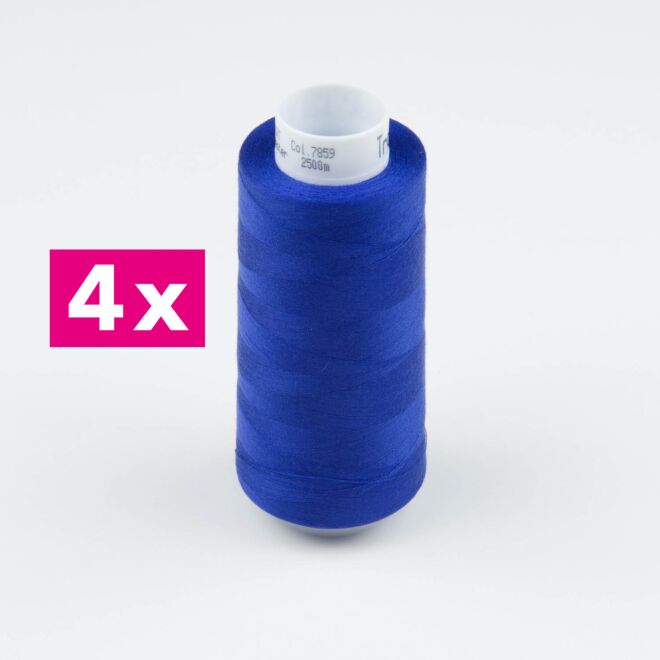 Amann-Mettler Trojalock Overlockgarn No. 120, 4x2500m/gleiche Farbe - Farbe: 7859