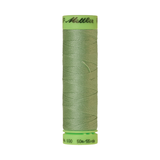 Amanda 100, 50m - Green Asparagus 100% Seide von Amann Mettler