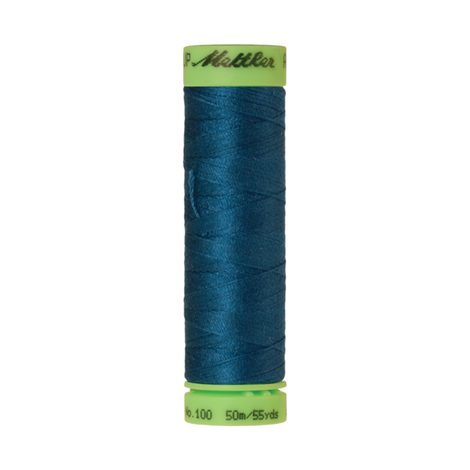 Amanda 100, 50m - Dark Turquoise 100% Seide von Amann Mettler