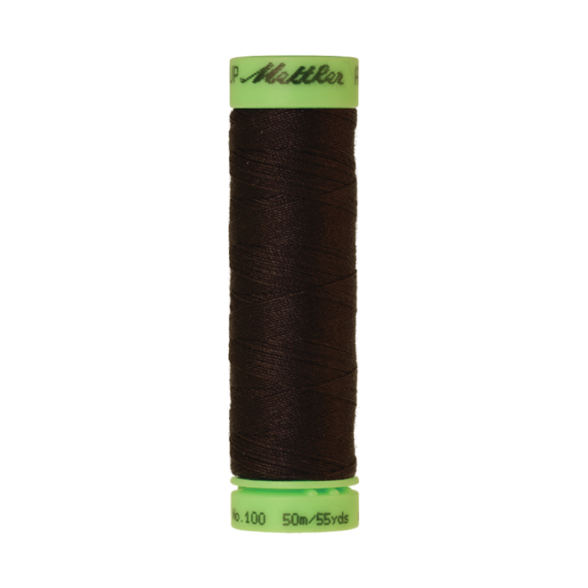 Amanda 100, 50m - Very Dark Brown 100% Seide von Amann Mettler