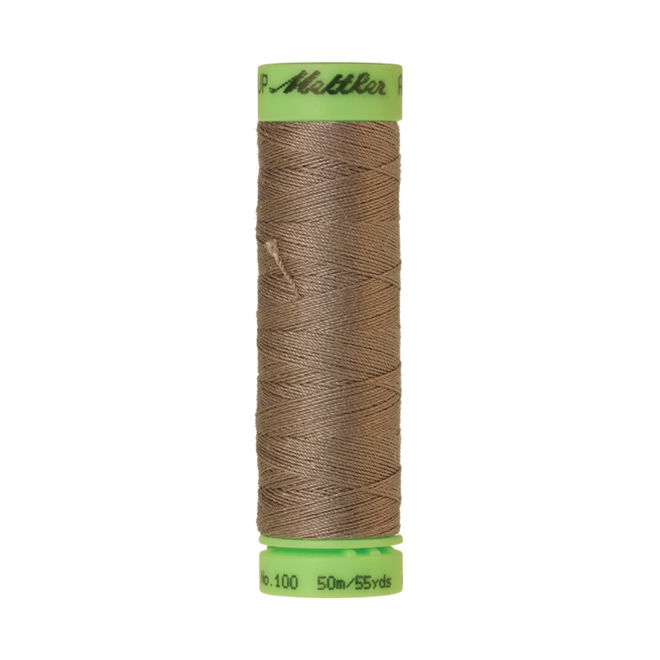 Amanda 100, 50m - Khaki 100% Seide von Amann Mettler