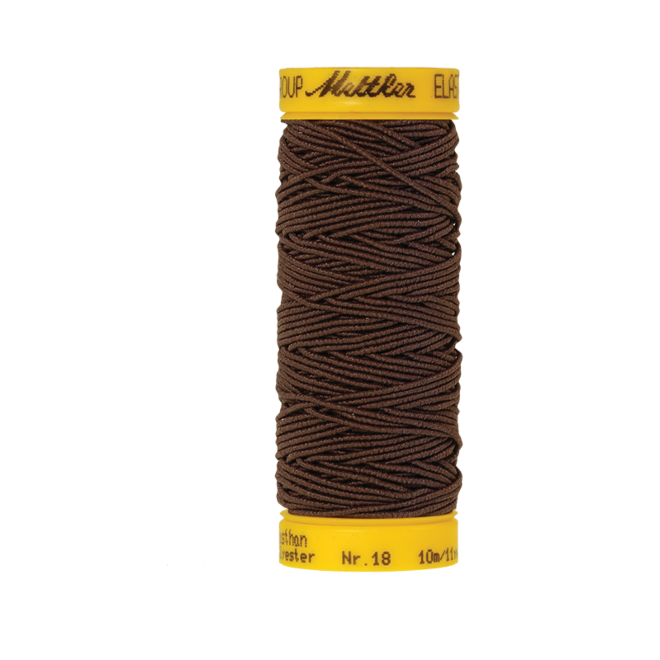 Amann Mettler Elasticfaden 10m - Dark Amber