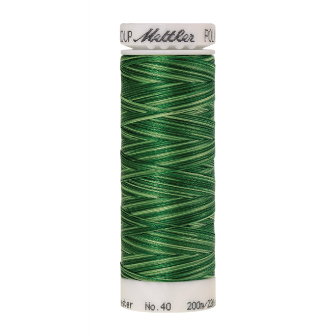 Amann Mettler Poly Sheen Multi, 200m Spule in Spring Grasses  Die Multifarben harmonieren perfekt mit dem unifarbenen Poly Sheen