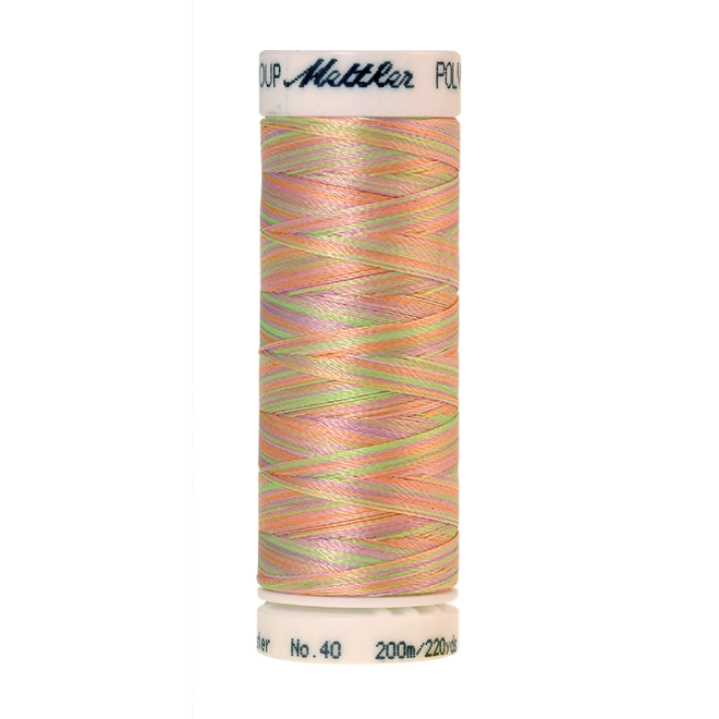 Amann Mettler Poly Sheen Multi, 200m Spule in Baby Girl Pastels  Die Multifarben harmonieren perfekt mit dem unifarbenen Poly Sheen