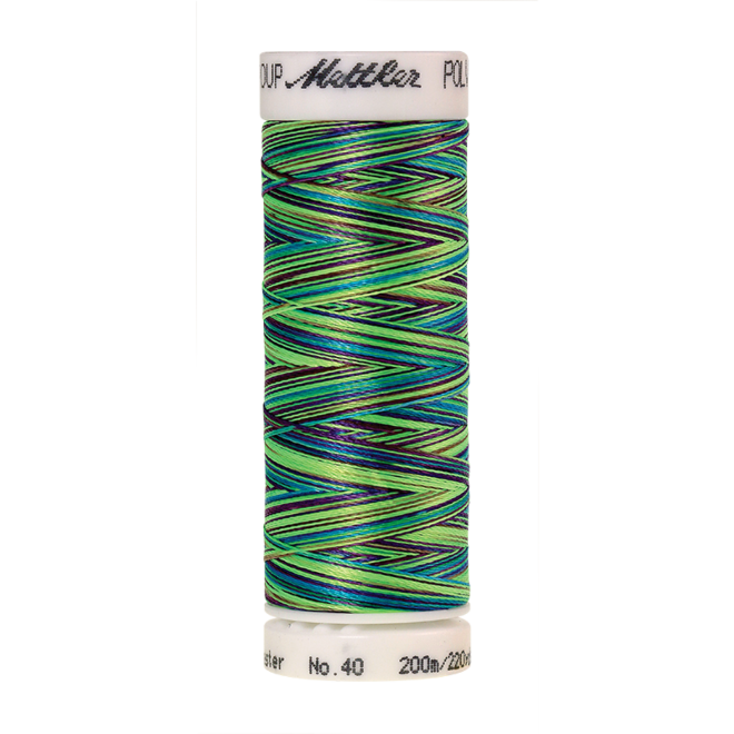 Amann Mettler Poly Sheen Multi, 200m Spule in Lava Lamp  Die Multifarben harmonieren perfekt mit dem unifarbenen Poly Sheen