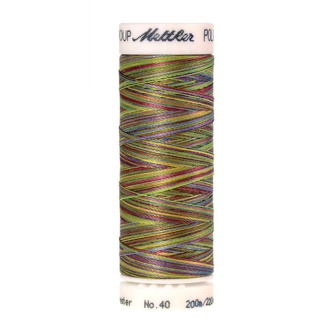 Amann Mettler Poly Sheen Multi, 200m Spule in Spring Fling  Die Multifarben harmonieren perfekt mit dem unifarbenen Poly Sheen