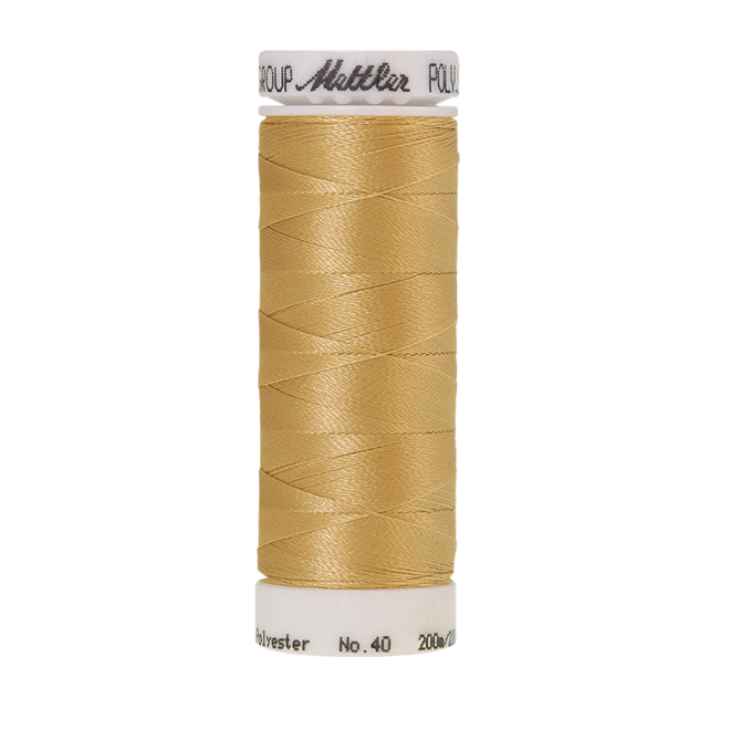 Amann Mettler Poly Sheen Cornsilk glänzt durch den trilobalen Fadenquerschnitt besonders schön. Zum Sticken, Quilten, Nähen. 200m Spule