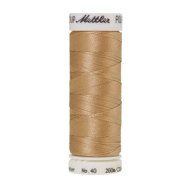 Amann Mettler Poly Sheen Straw glänzt durch den trilobalen Fadenquerschnitt besonders schön. Zum Sticken, Quilten, Nähen. 200m Spule