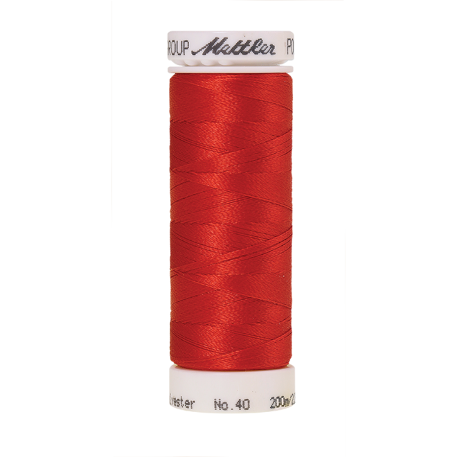 Amann Mettler Poly Sheen Poppy glänzt durch den trilobalen Fadenquerschnitt besonders schön. Zum Sticken, Quilten, Nähen. 200m Spule