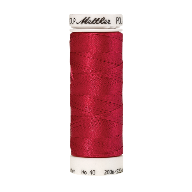 Amann Mettler Poly Sheen Strawberry glänzt durch den trilobalen Fadenquerschnitt besonders schön. Zum Sticken, Quilten, Nähen. 200m Spule