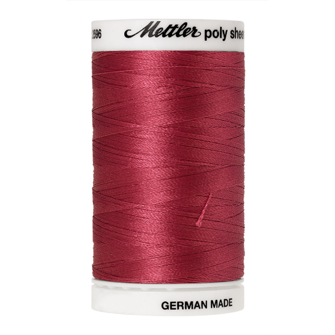 Amann Mettler Poly Sheen Blossom glänzt durch den trilobalen Fadenquerschnitt besonders schön. Zum Sticken, Quilten, Nähen. 800m Spule