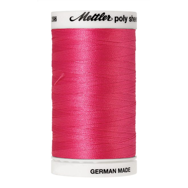 Amann Mettler Poly Sheen Tropicana glänzt durch den trilobalen Fadenquerschnitt besonders schön. Zum Sticken, Quilten, Nähen. 800m Spule