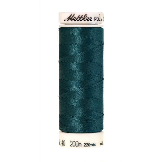 Amann Mettler Poly Sheen Amazon glänzt durch den trilobalen Fadenquerschnitt besonders schön. Zum Sticken, Quilten, Nähen. 200m Spule