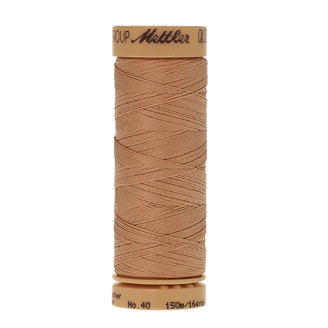 Amann Mettler Quilting waxed, 150m - Oat Straw Handquiltgarn