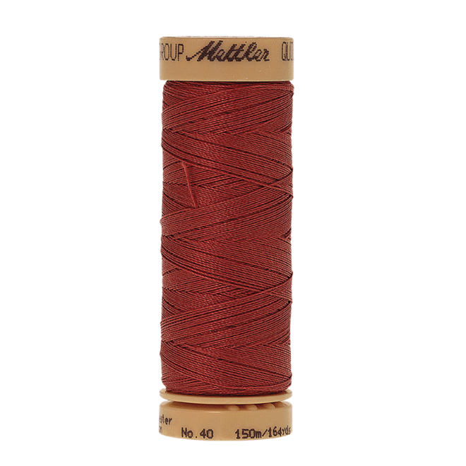 Amann Mettler Quilting waxed, 150m - Spice Handquiltgarn