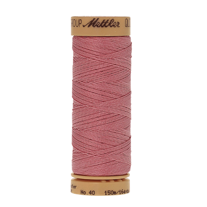 Amann Mettler Quilting waxed, 150m - Petal Pink Handquiltgarn
