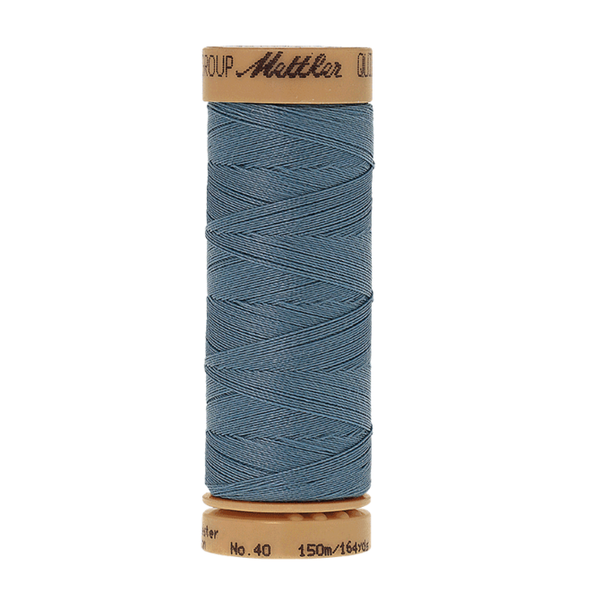 Amann Mettler Quilting waxed, 150m - Dark Teal Handquiltgarn