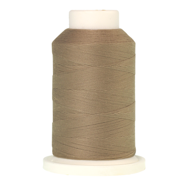 Amann Mettler Seracor in der Farbe Stone auf der 1000m Kone. Seracor ist der Allesnäher unter den Overlock-Garnen!