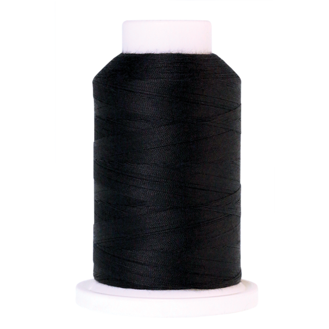 Amann Mettler Seracor in der Farbe Dark Midnight auf der 1000m Kone. Seracor ist der Allesnäher unter den Overlock-Garnen!