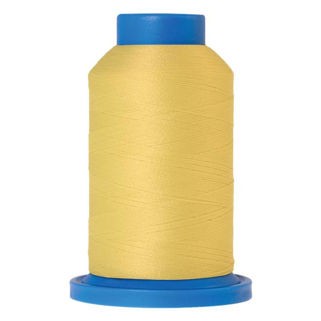 Amann Mettler Seraflock in der Farbe Barewood auf der 1000m Kone. Seraflock ist ein Bauschgarn, besonders geeignet für Dessous, Schwimm- und Sportbekleidung.