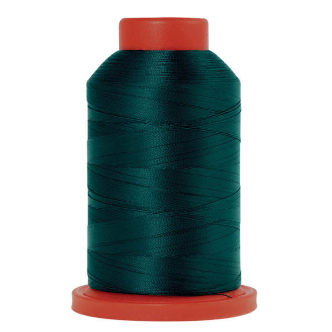 Amann Mettler Seralene in der Farbe Swamp auf der 2000m Kone. Seralene ist hervorragend geeignet für feine Nähte auf leichten Stoffen!