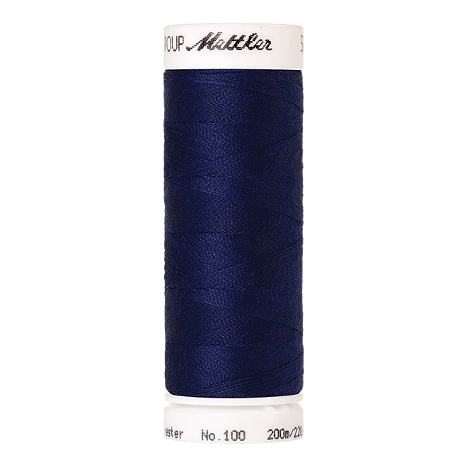 Amann Mettler Seralon 100, 200m - Light Midnight - Allesnäher