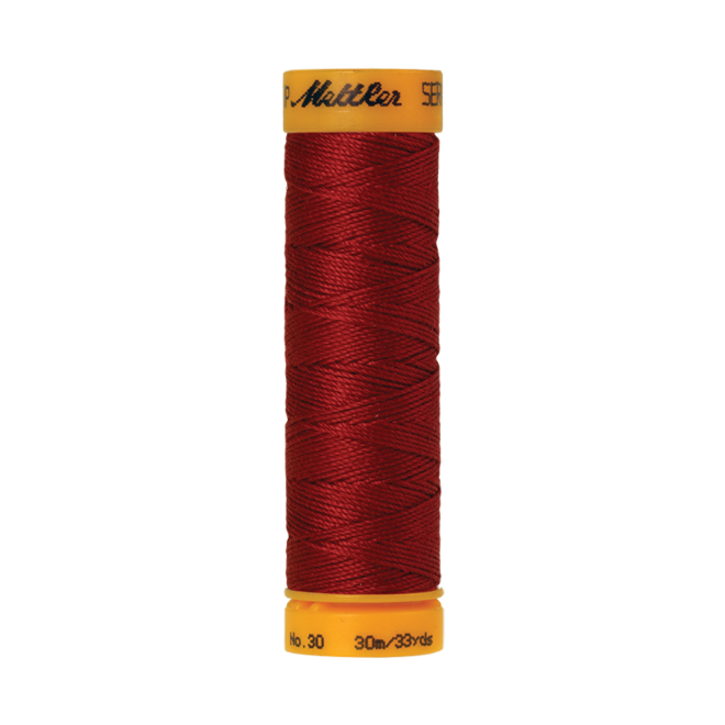 Amann Mettler Seralon 30, 30m - Fire Engine - Knopfloch- Abstepp- und Ziernahtgarn