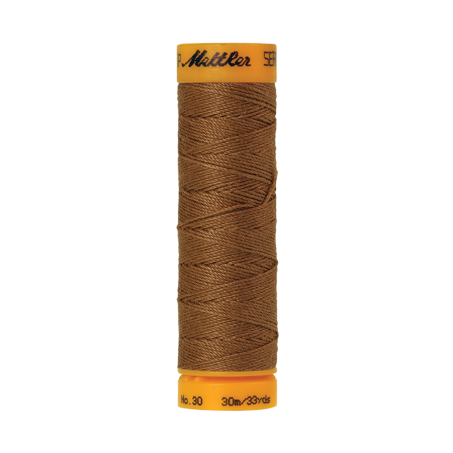Amann Mettler Seralon 30, 30m - Dark Tan - Knopfloch- Abstepp- und Ziernahtgarn