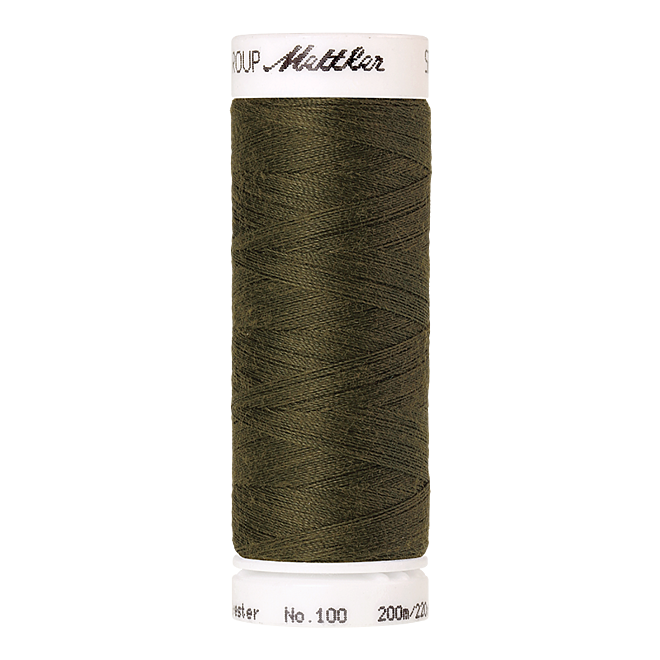 Amann Mettler Seralon 100, 200m - Umber - Allesnäher