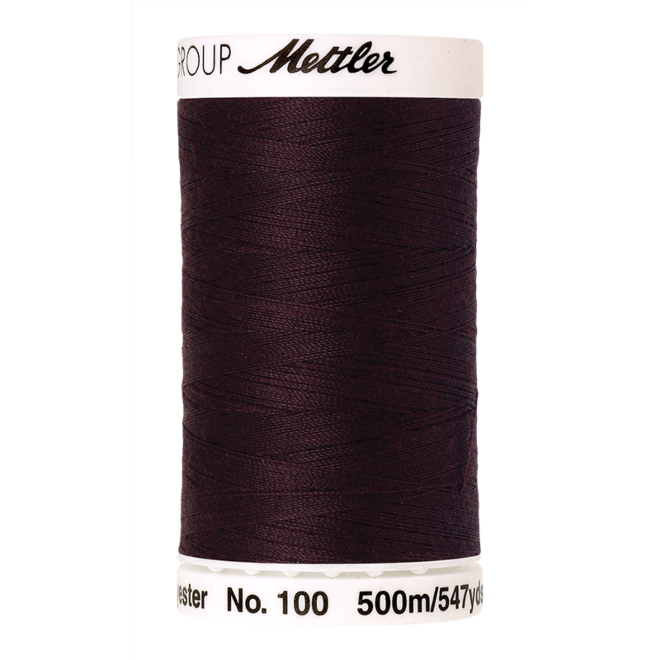 Amann Mettler Seralon 100, 500m - Mahogany - Allesnäher