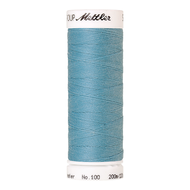 Amann Mettler Seralon 100, 200m - Crystal Blue - Allesnäher