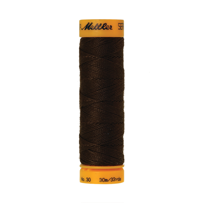 Amann Mettler Seralon 30, 30m - Dark Amber - Knopfloch- Abstepp- und Ziernahtgarn
