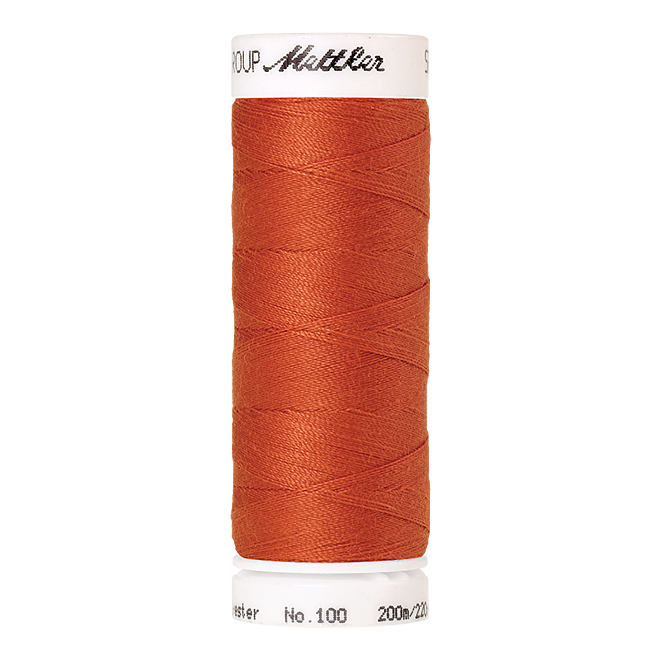 Amann Mettler Seralon 100, 200m - Dark Orange - Allesnäher