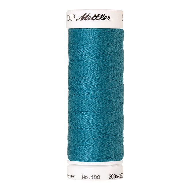 Amann Mettler Seralon 100, 200m - Caribbean Blue - Allesnäher