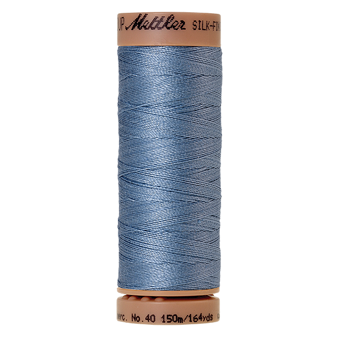 Silk-Finish Cotton 40, 150m - Sweet Boy: Reines Baumwollgarn aus 100% langstapliger, ägyptischer Baumwollte von Amann Mettler