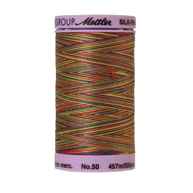 Silk-Finish Multi 50, 457m - Prime Kids : Reines Baumwollgarn aus 100% langstapliger, ägyptischer Baumwollte von Amann Mettler