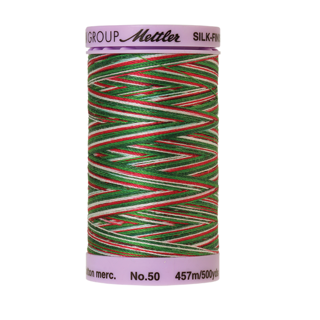Silk-Finish Multi 50, 457m - Seasons Greetings : Reines Baumwollgarn aus 100% langstapliger, ägyptischer Baumwollte von Amann Mettler