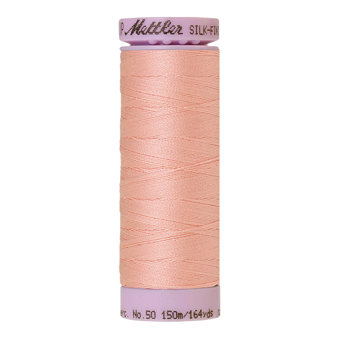 Silk-Finish Cotton 50, 150m - Shell: Reines Baumwollgarn aus 100% langstapliger, ägyptischer Baumwollte von Amann Mettler