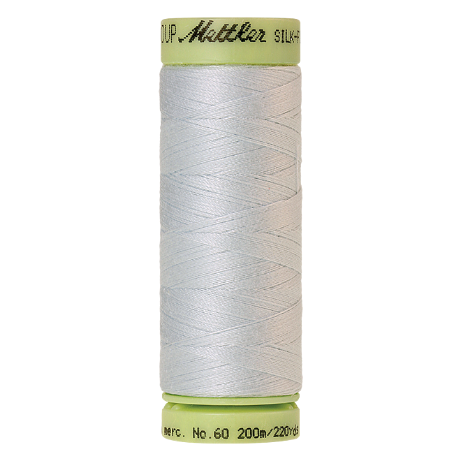 Silk-Finish Cotton 60, 200m - Starlight Blue: Reines Baumwollgarn aus 100% langstapliger, ägyptischer Baumwollte von Amann Mettler
