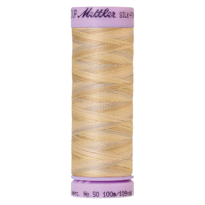 Silk-Finish Multi 50, 100m - Pearl Tones : Reines Baumwollgarn aus 100% langstapliger, ägyptischer Baumwollte von Amann Mettler