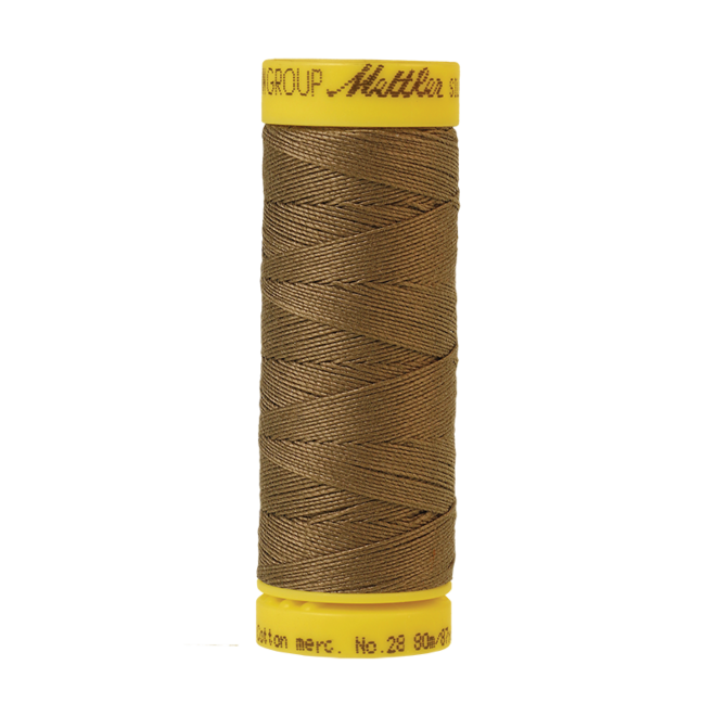 Silk-Finish Cotton 28, 80m - Amygdala: Reines Baumwollgarn aus 100% langstapliger, ägyptischer Baumwollte von Amann Mettler