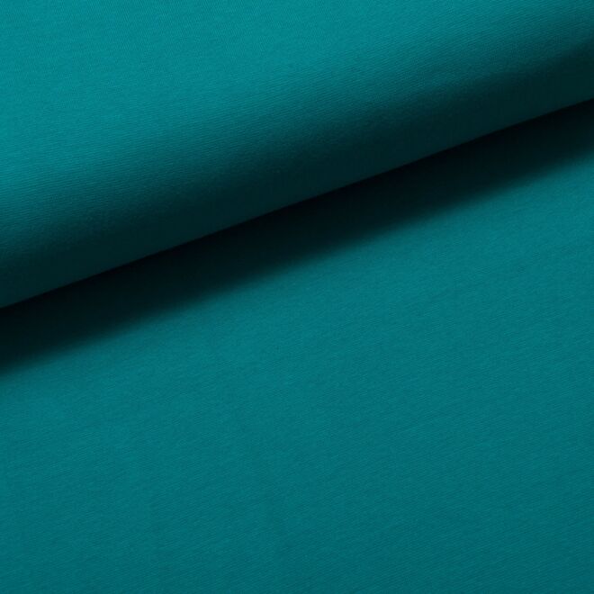 Feinstrickbündchen "Bio" petrol